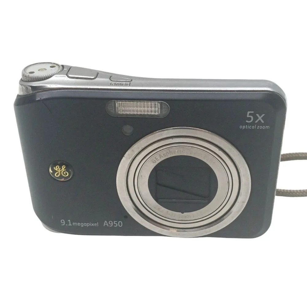 GE Smart Series A950 9.1MP Digital‎ Camera Black [WORKS 👀 VIDEO!]